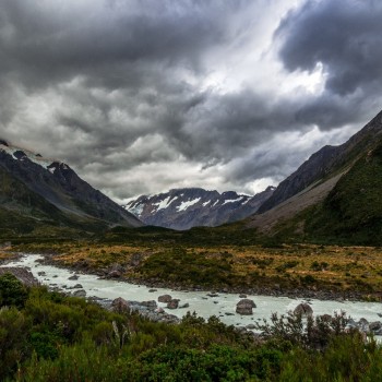 Wandeling naar de Mt Cook
